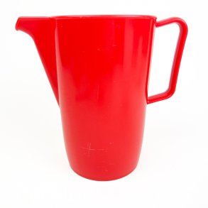 Rummelig r�d retro kande