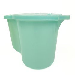 Mintgr�n retro Tupperware kande