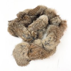 Lys vintage kaninkrave