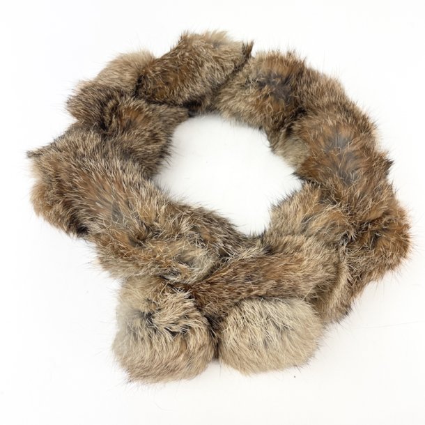 Lys vintage kaninkrave