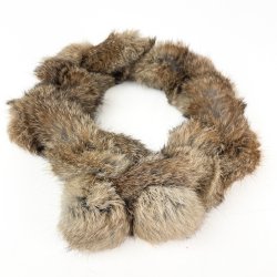 Lys vintage kaninkrave