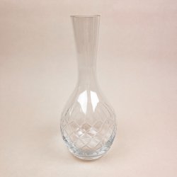 Klar vintage glas karaffel