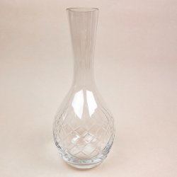 Klar vintage glas karaffel