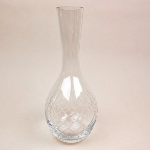 Klar vintage glas karaffel