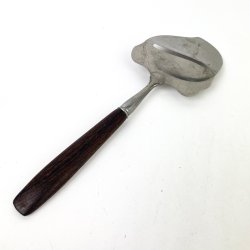 Vintage ostehvl med skaft i palisander