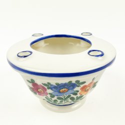 Blomstret vintage blomstersk�l