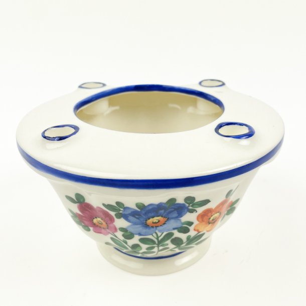Blomstret vintage blomstersk�l