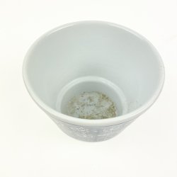 Bl� keramikurtepotte