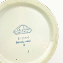 Blomstret vintage keramik urtepotte