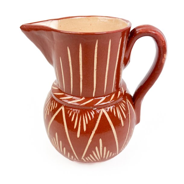 R�d vintage keramikkande