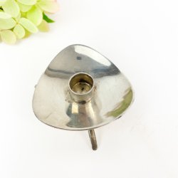 Retro Kerzenhalter aus Silberauflage