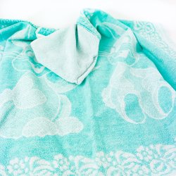 To vintage baby hndklder med htte