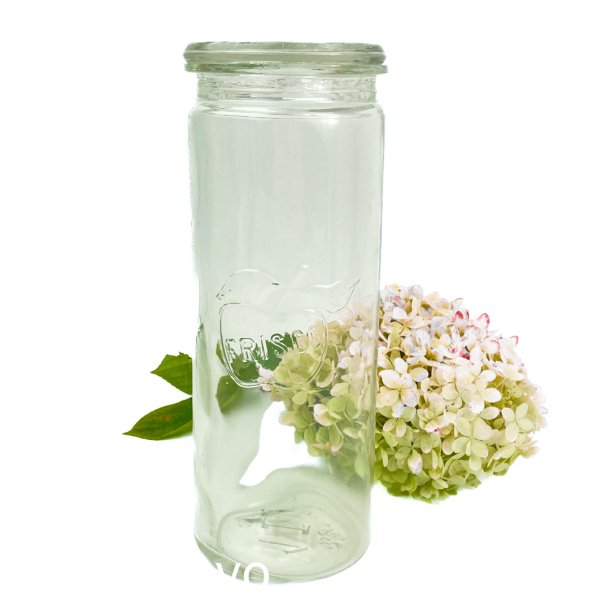 Klares Retro Frisco Kchenglas