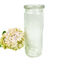 Klares Retro Frisco Kchenglas