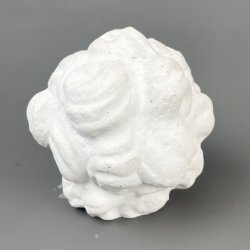 Vintage englehoved i gips