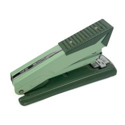 Gr�n vintage h�ftemaskine