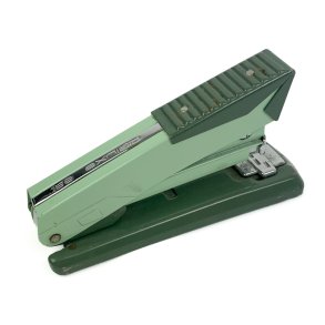 Gr�n vintage h�ftemaskine