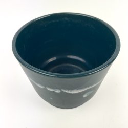 M�rk petroleums vintage Knabstrup urtepotte
