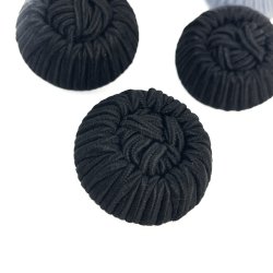 Fem sorte vintage passementerieknapper fra 1940erne