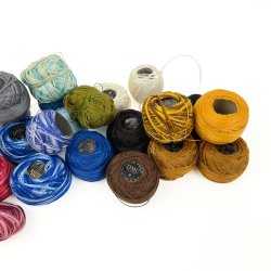 Tyve vintage DMC Coton Perl� No. 8