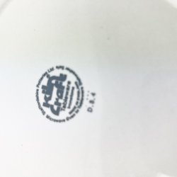 Engelsk retro ironstone tallerken