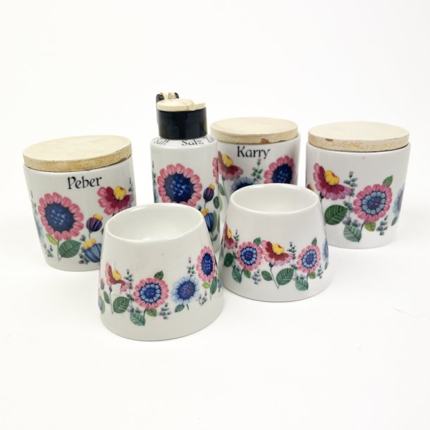 Blomstret retro k�kkens�t
