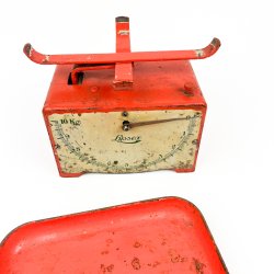 Orange vintage k�kkenv�gt