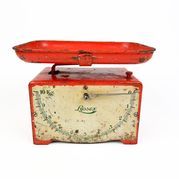 Orange vintage k�kkenv�gt