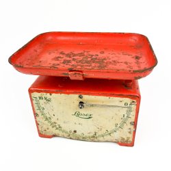 Orange vintage k�kkenv�gt