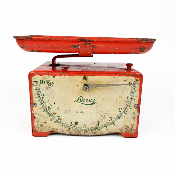 Orange vintage k�kkenv�gt