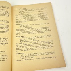 Vintage Den gule Dessertbog fra T�rsleffs