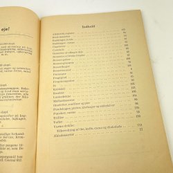 Vintage Den gule Dessertbog fra T�rsleffs