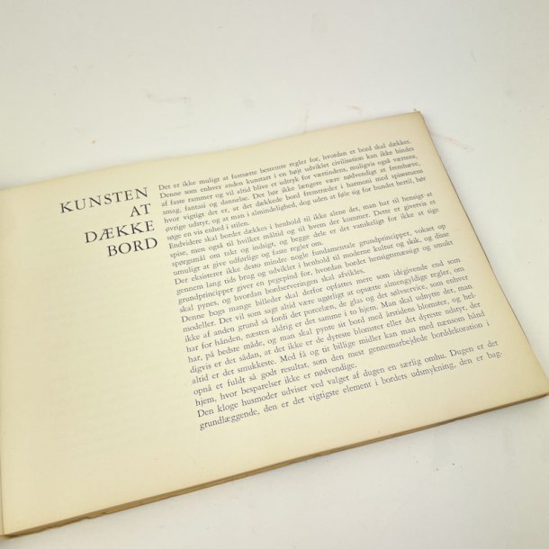 Vintage Hassings bordd�kningsbog