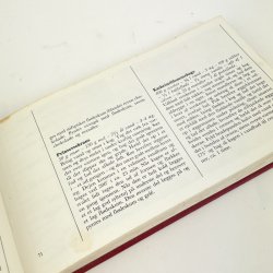 Vintage bagebog K�kkenbiblioteket
