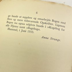 Bagebog af Anna Strunge fra 1935