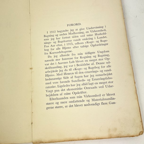 Bagebog af Anna Strunge fra 1935