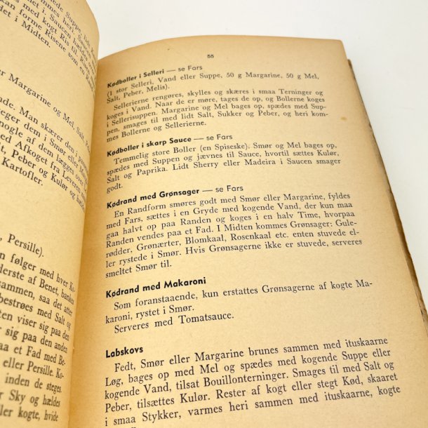 Kogebog for danske Hjem fra 1950
