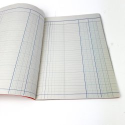 R�d vintage kolonnebog