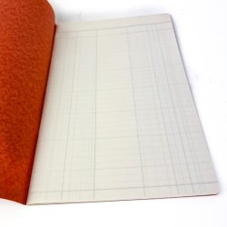 R�d vintage kolonnebog