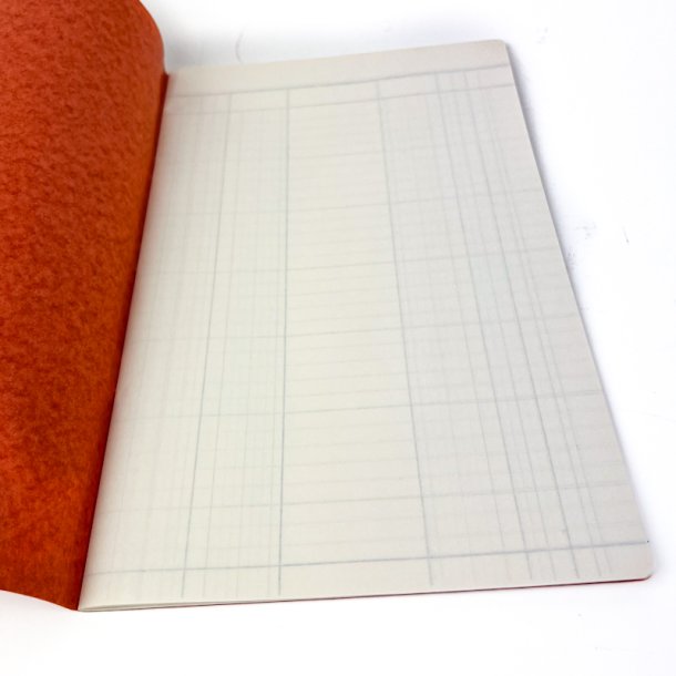 R�d vintage kolonnebog