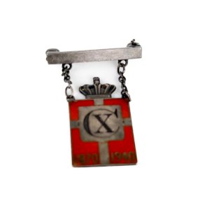 Kongem�rke broche 1940