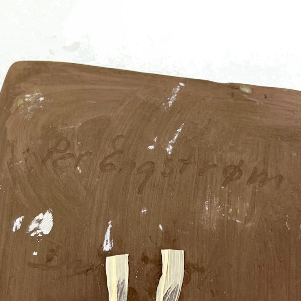 Orange vintage Per Engstr�m kakkel