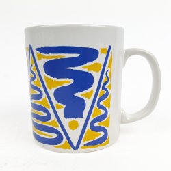 Kilncraft bl�-gult engelsk retrokrus
