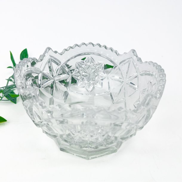 Elegant vintage krystalsk�l