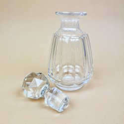 Klar vintage krystal karaffel