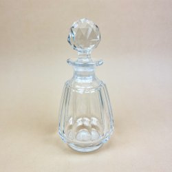 Klar vintage krystal karaffel