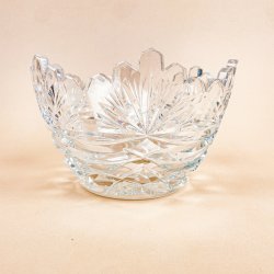 Klar vintage krystalglassk�l