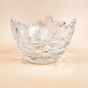 Klar vintage krystalglassk�l