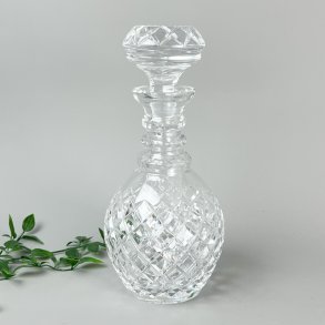 Klar vintage krystalkaraffel