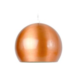 Kobberfarvet retro pendel